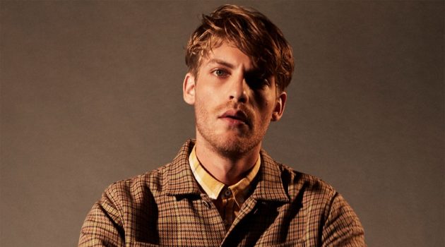 Baptiste Radufe Embraces Fall '19 'Tonals' from Zara Front and center, Baptiste Radufe dons a checked overshirt with corduroy pants by Zara.