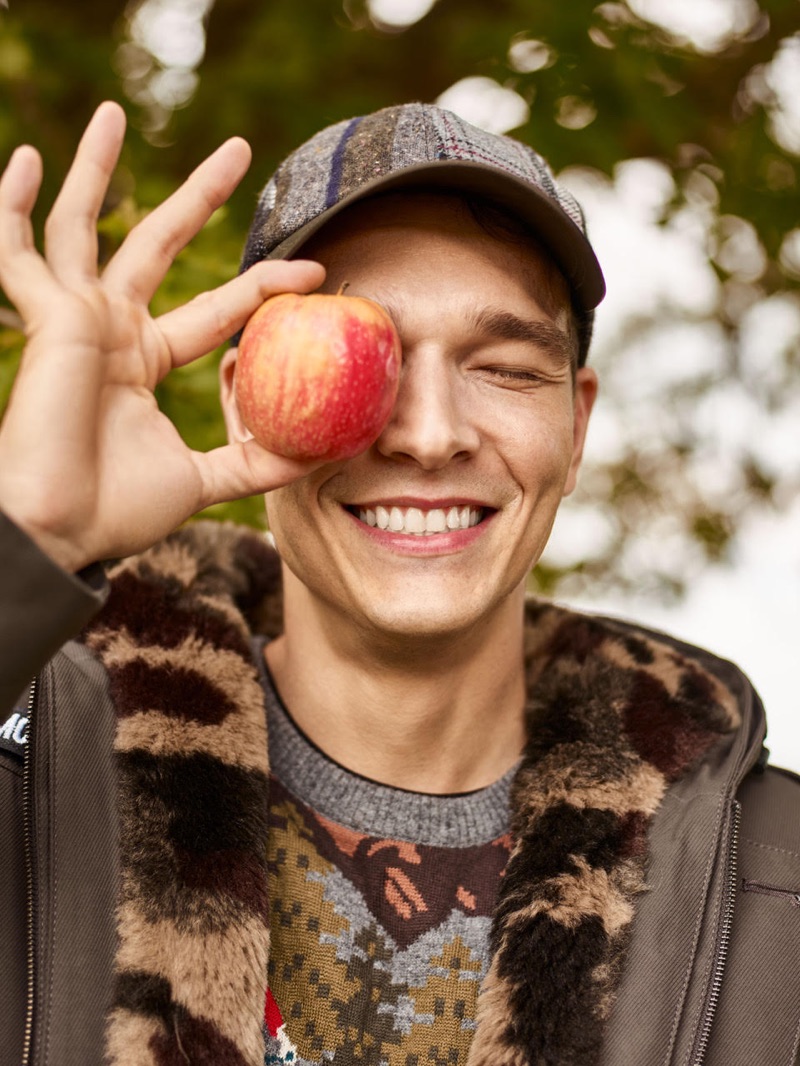 All smiles, Alexandre Cunha fronts Beymen Club's fall-winter 2019 campaign.