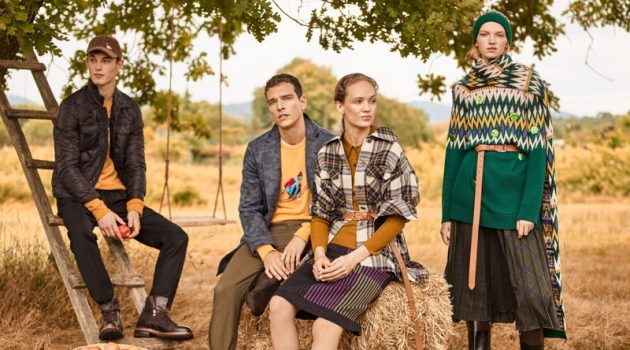 Alexandre & Kit Venture Outdoors for Beymen Club Fall '19 Campaign Models Kit Butler, Alexandre Cunha, Adrienne Juliger, and Eva Klímková star in Beymen Club's fall-winter 2019 campaign.