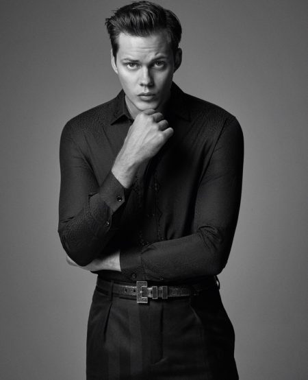 Bill Skarsgård Covers Esquire Singapore, Discusses Pennywise Transformation