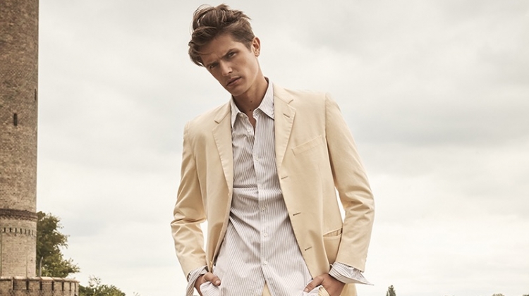 Blazej Kutyla Dons Neutral Style for L’Officiel Lithuania