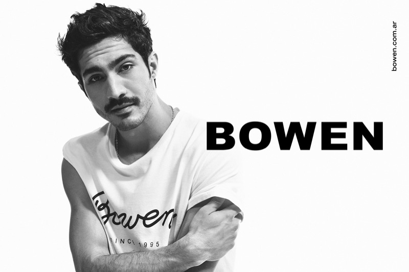 Chino Darín stars in Bowen's spring-summer 2020 campaign.