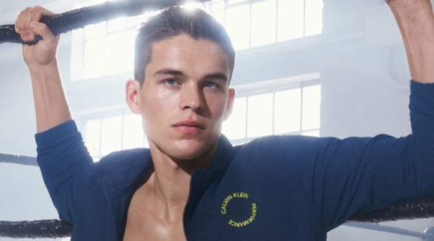 Mitchell & Victorien Go Sporty for CK Performance Campaign Mitchell Slaggert stars in the Calvin Klein Performance fall-winter 2019 campaign.