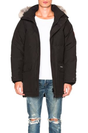 Canada Goose Emory Parka with Coyote Fur in Black Canada Goose Emory Parka with Coyote Fur in Black