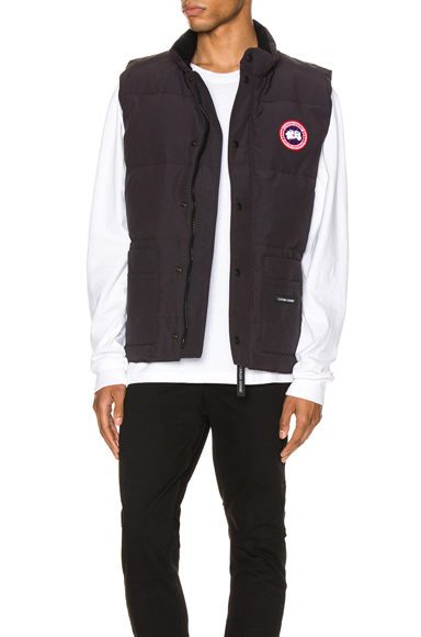 Canada Goose Freestyle Crew Vest in Gray | The Fashionisto