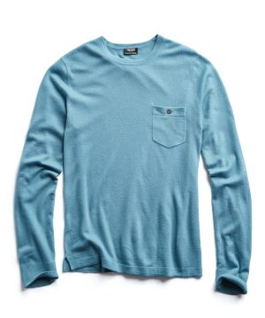 Cashmere T-Shirt in Spruce Cashmere T-Shirt in Spruce