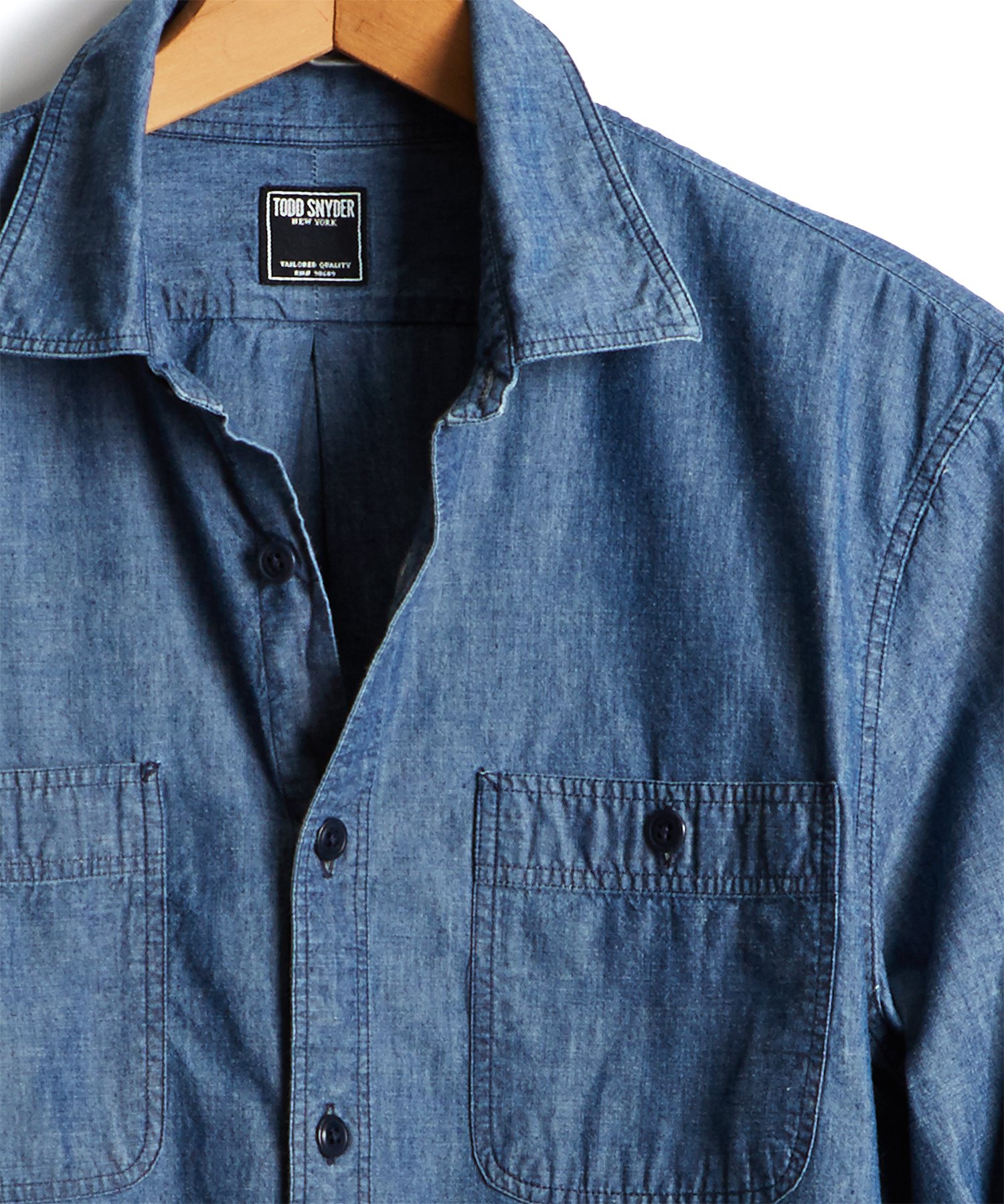 Chambray Work Shirt | The Fashionisto