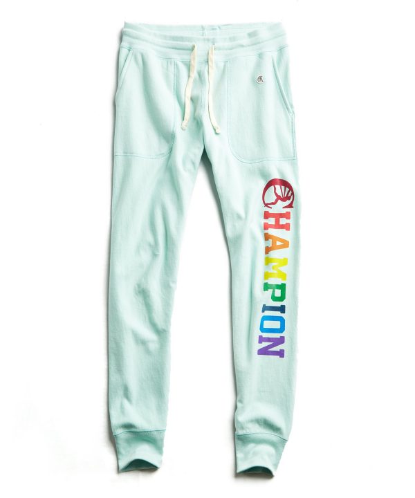 champion classic jersey graphic jogger