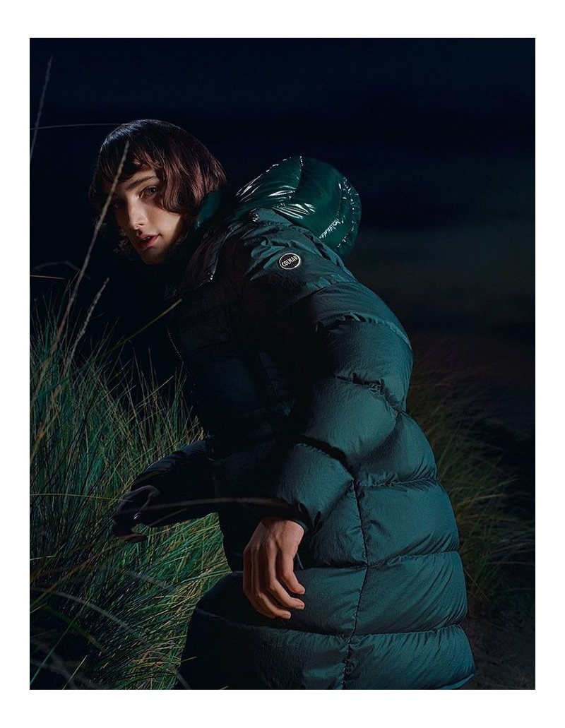 Brett Lloyd photographs Thomas Riguelle for Colmar Originals' fall-winter 2019 campaign.