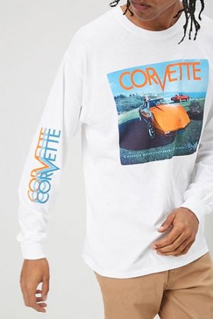 Corvette Graphic Tee at Forever 21 , White/multi Corvette Graphic Tee at Forever 21 , White/multi