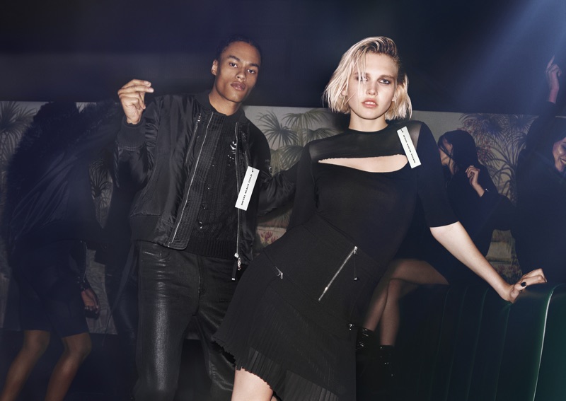 Joseph Griffin and Jana Julius come together for Diesel's fall-winter 2019 campaign.