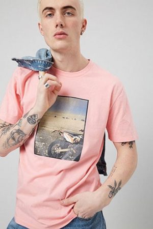 Dirt Bike Graphic Tee at Forever 21 , Pink/multi Dirt Bike Graphic Tee at Forever 21 , Pink/multi
