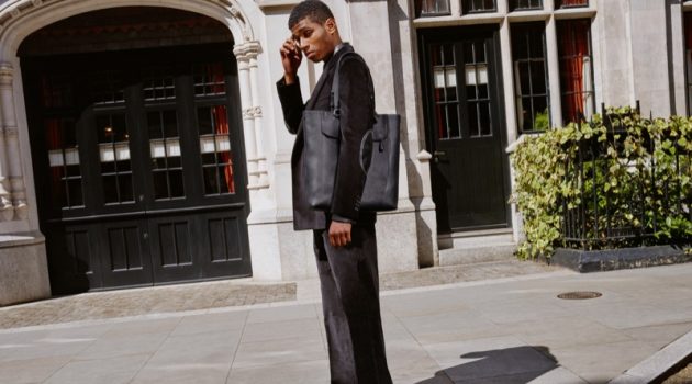 Dunhill Launches Leather Belgrave Collection Dunhill unveils its leather Belgrave collection, which includes the North/South tote.