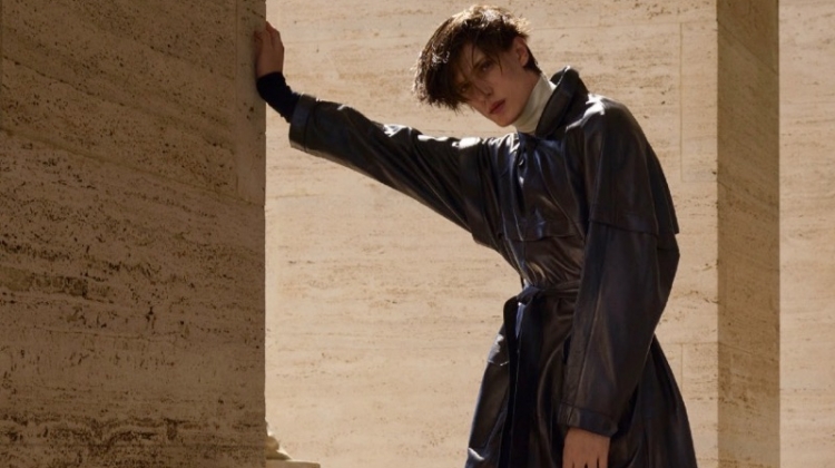 Edoardo Sebastianelli Takes to Rome for Vogue Hommes Paris
