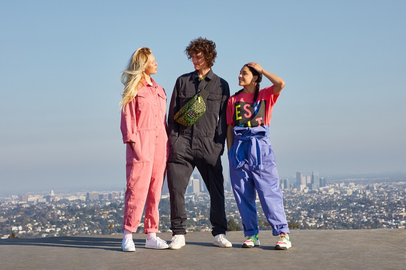 Esprit looks back to 1980s style with its Throwback collection.