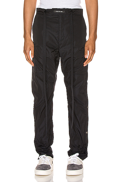 fear of god nylon cargo pants