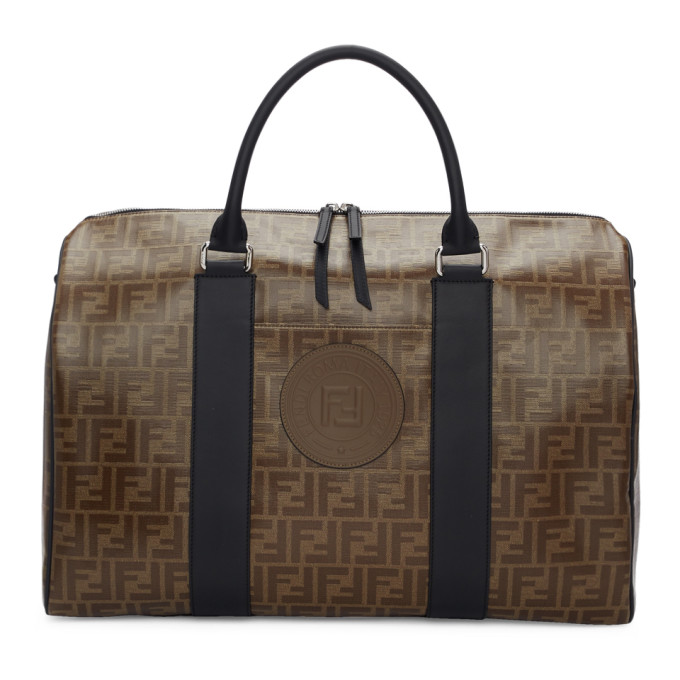 Fendi Brown Forever Fendi Travel Duffle Bag | The Fashionisto