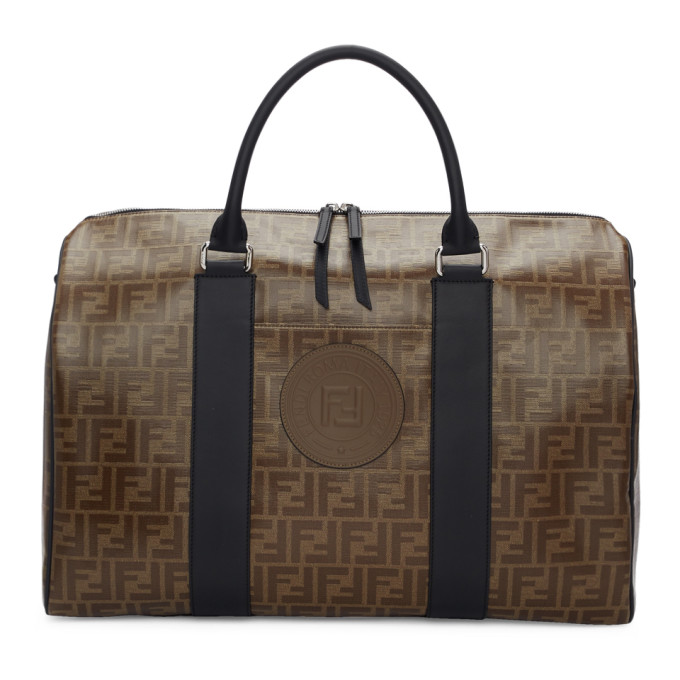 Fendi Brown Forever Fendi Travel Duffle Bag The Fashionisto