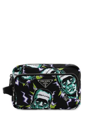 Frankenstein Print Soft Nylon Pouch Frankenstein Print Soft Nylon Pouch