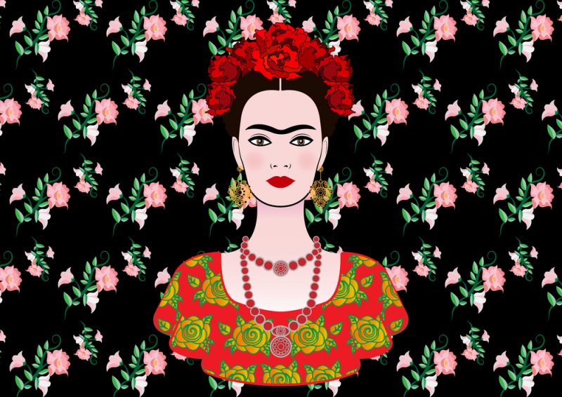 Frida Kahlo Vector Art