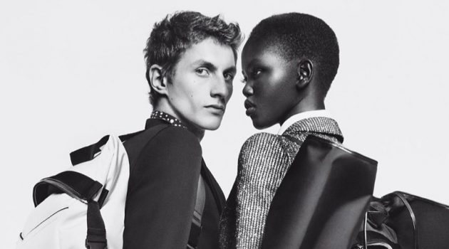 Henry & Adut Couple Up for Givenchy '19 'Winter of Eden' Campaign Henry Kitcher and Adut Akech front Givenchy's 2019 "Winter of Eden" campaign.