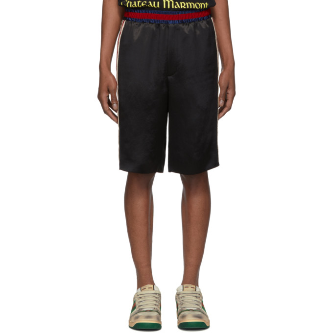 Gucci Black Basketball Shorts | The Fashionisto