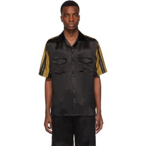 Gucci Black Chain Bowling Shirt Gucci Black Chain Bowling Shirt