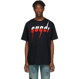 Gucci Black GG Blade T-Shirt Gucci Black GG Blade T-Shirt