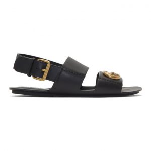 Gucci Black GG Sandals Gucci Black GG Sandals