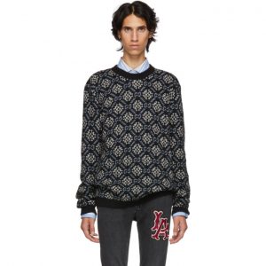 Gucci Black GG Snowflake Sweater Gucci Black GG Snowflake Sweater