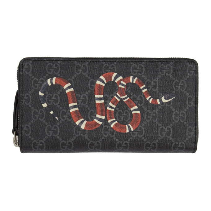 gucci wallet with snake on it