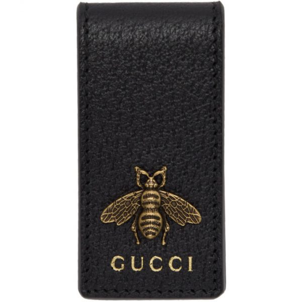 black gucci money clip
