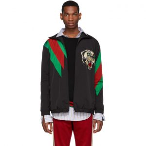 Gucci Black Oversized Panther Jacket Gucci Black Oversized Panther Jacket