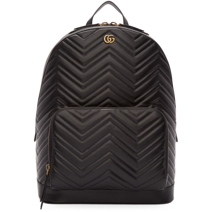 gucci gg backpack black