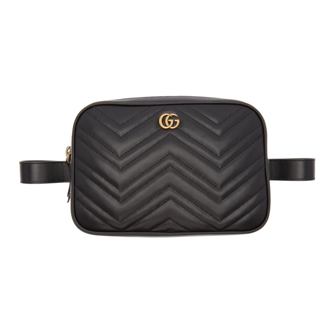 gg marmont quilted leather belt bag
