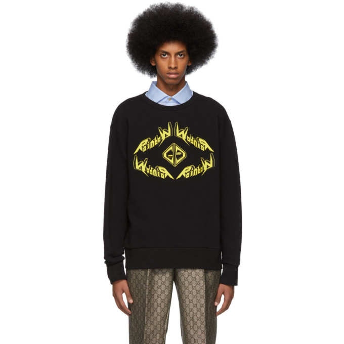 Gucci Black ‘Rainbow’ Sweatshirt | The Fashionisto