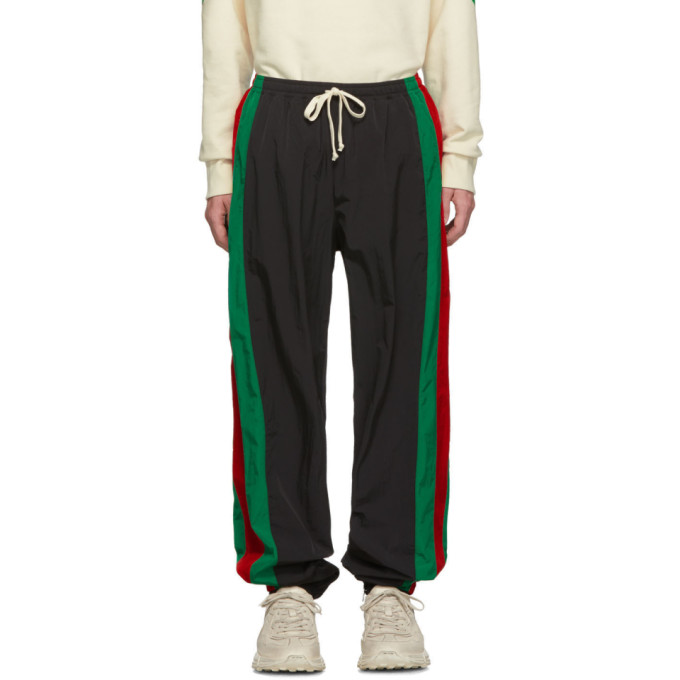 Gucci Black Waterproof Jogging Pants | The Fashionisto