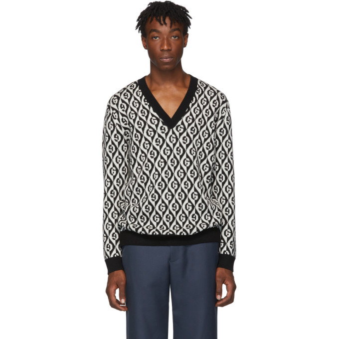 gucci sweater v neck