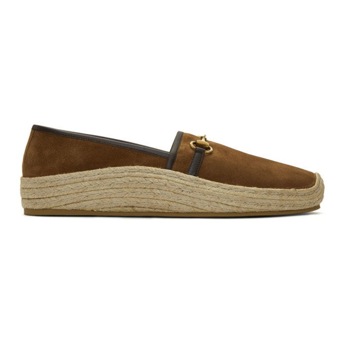 gucci horsebit espadrilles