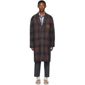 Gucci Grey Crest Coat Gucci Grey Crest Coat
