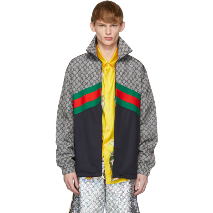 oversize technical jersey jacket