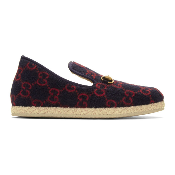 gucci wool loafers dames