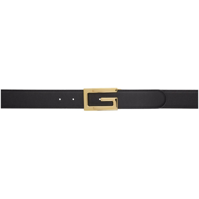 gucci black logo belt