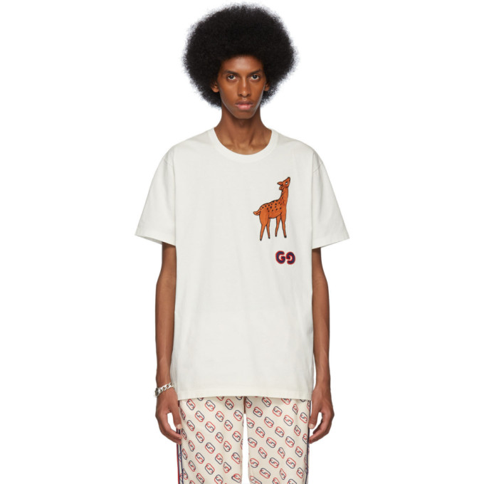 gucci deer t shirt