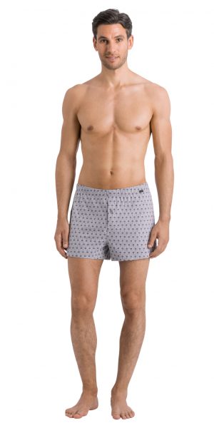 HANRO Elias Boxer - Blue Minimal L - 74039 HANRO Elias Boxer - Blue Minimal L - 74039