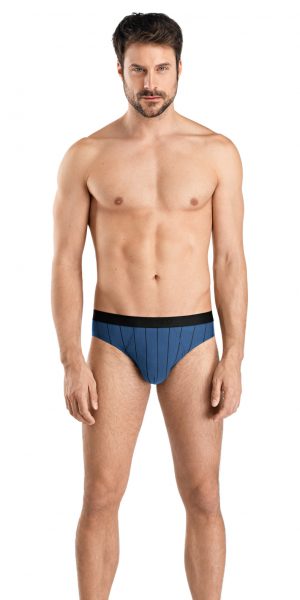 HANRO Shadow Brief - Ferminate Blue XL - 74023 HANRO Shadow Brief - Ferminate Blue XL - 74023