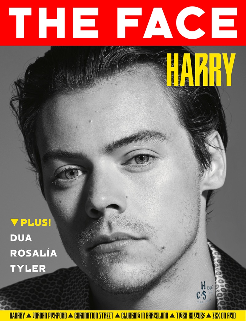 Harry Styles covers the latest issue of The Face.