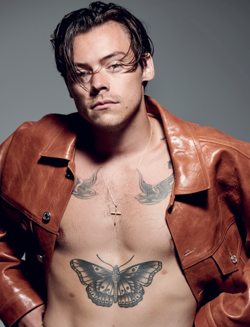 Collier Shorr photographs Harry Styles for The Face. » Harry Styles & Tyler, The Creator Cover Relaunch Issue of The Face Collier Shorr photographs Harry Styles for The Face.