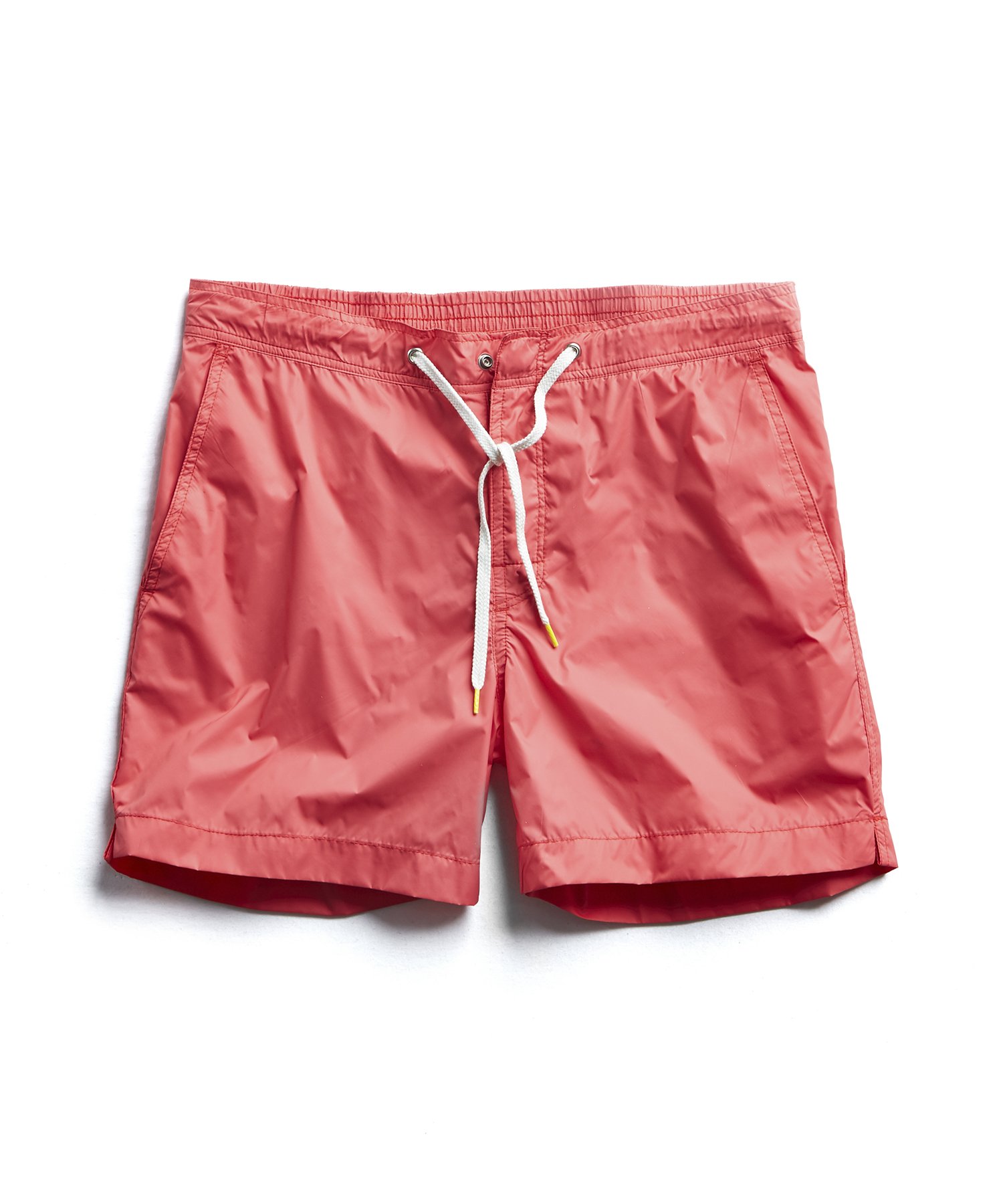 Hartford Kuta Solid Swim Trunks in Pink The Fashionisto