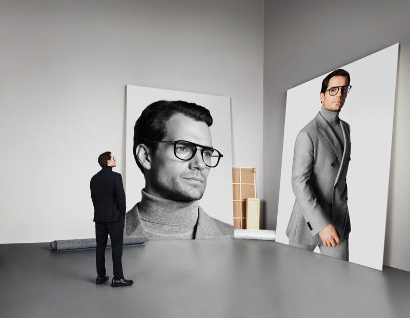 Henry Cavill stars in BOSS' fall-winter 2019 eyewear campaign.